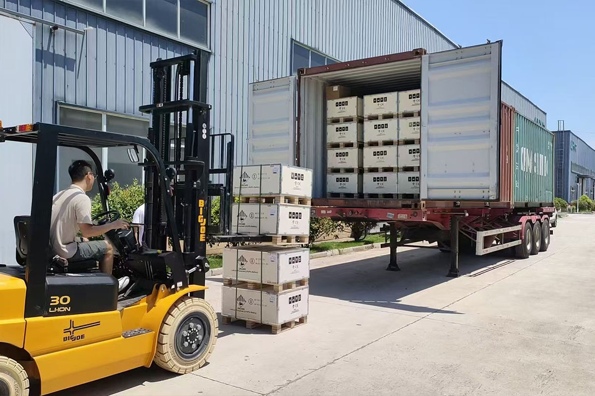 Battery Solution Provider Shipment