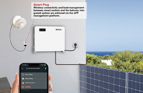 Balcony power storage system